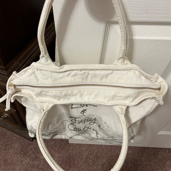 Vintage Juicy Couture Canvas Tote Bag - Picture 9 of 12